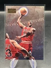 1996/97 Skybox Premium MICHAEL JORDAN #16 ICONIC CARD DUNKING BULLS🔥GOAT🔥HOF