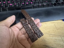 Alligator Crocodile Print Leather Watch Strap Band