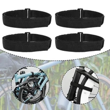 4 Pieces Bike Rack Straps Bike Cinch Straps for Indoor Outdoor Power Cords