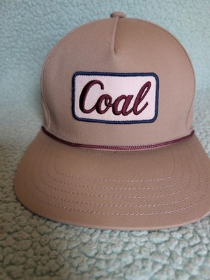 Coal Cap Hat Men Snapback Beige A-frame Twill Patch T10