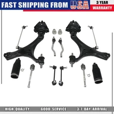 14Pcs Front Lower Control Arm Tie Rod End Sway Bar For 2013-2017 Honda Accord V6
