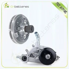 Fan Clutch & Water Pump Kit for 1999-06 Chevy Silverado 1500 2500 4.8L 5.3L 6.0L