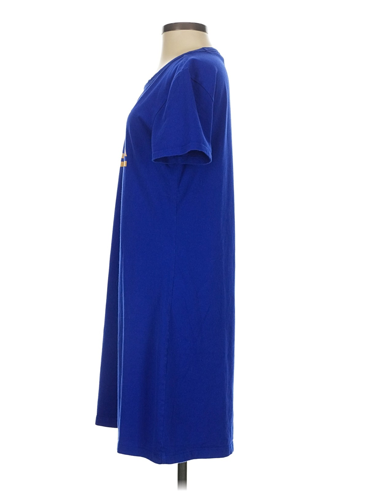 Calvin Klein Women Blue Casual Dress S thumbnail 4