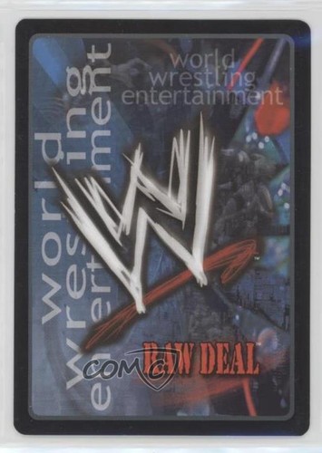 2004 WWE Raw Deal Trading Card Game Expansion 13: Vengeance Foil Kurt Angle HOF - Picture 2 of 3