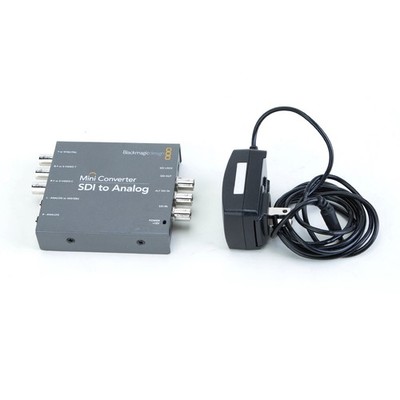 Blackmagic Design Mini Converter SDI to Analog with Embedded Audio - SKU#2032600