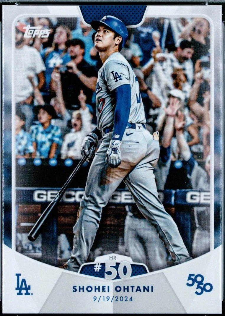 2024 Topps 50/50: Shohei Ohtani - Shohei Ohtani #100 for sale | eBay