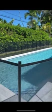 swimming pool safety fence. 12’ X 36’