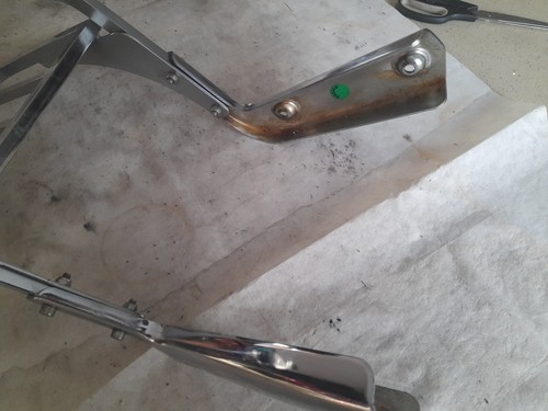 Triumph America Speedmaster Sissy Bar Rack Genuine - Picture 24 of 24