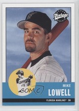 2001 Upper Deck Vintage Mike Lowell #266 0q3