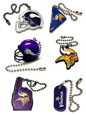 MINNESOTA VIKINGS NFL FOOTBALL LIGHT LAMP PULL 6" CHAIN EASY CONNECTOR YOU PICK