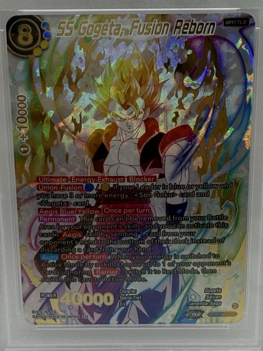 【PSA10】ドラゴンボール フュージョンワールド BT22-140 ゴジータ PSA 10 SS Gogeta, Fusion Reborn - BT22-140 - SCR 2023