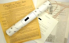 1990 Vintage Bill of Rights Anniversary Advertising Philip Morris Kraft Miler