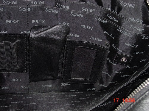 Soleil Briefcase Computer Messenger Bag Shoulder Case Travel Bag Laptop Case - Picture 6 of 12