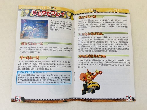 Nintendo Gamecube Crash Bandicoot Sakuretsu Majin Power Nitro Cart Japanese Game - Picture 31 of 49