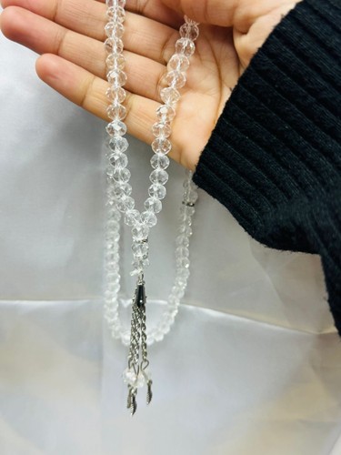 Tasbeeh 99 Crystal Beads Tasbih Allah Mohammed SAW Beads for Zikr & Dua JOBLOT - Picture 6 of 9