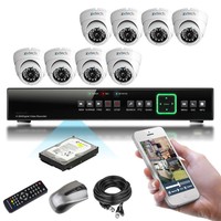 8 X 700tvl Sony Effio-e Ccd Night Vision 8 Channel Iphone P2p Cctv System 2000gb 8 X 700tvl Sony Effio-e Ccd Night Vision 8 Channel Iphone P2p Cctv System 2000gb