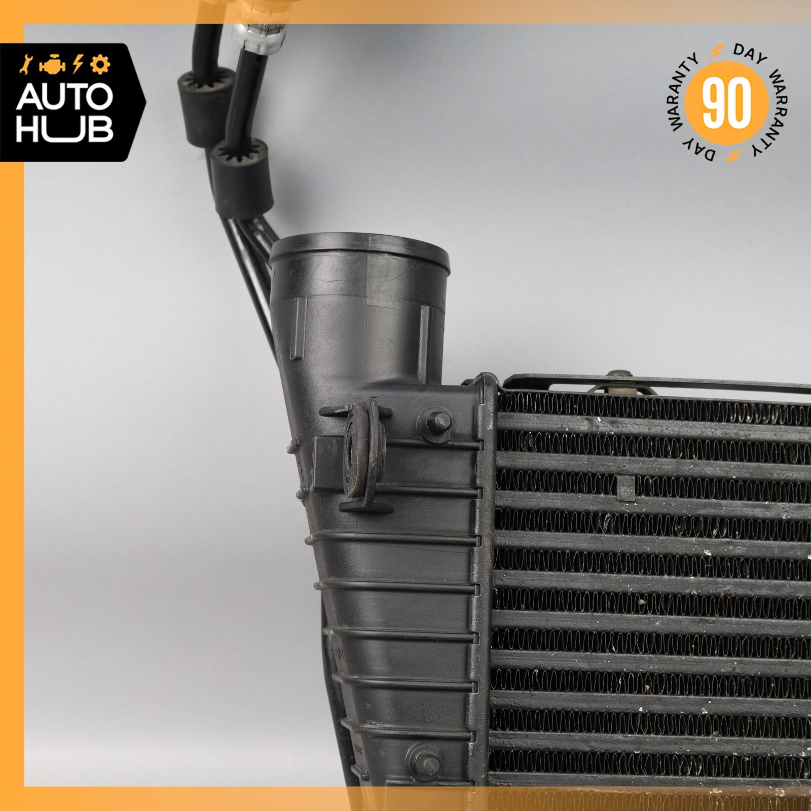 Bentley Continental GT 6.0L Left Side Turbo Intercooler & Oil Radiator OEM