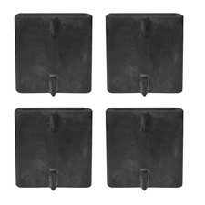 4 Pack Rubber Tire Cleat Tread Grab For Car Auto Hauler 2 Tie Down Straps