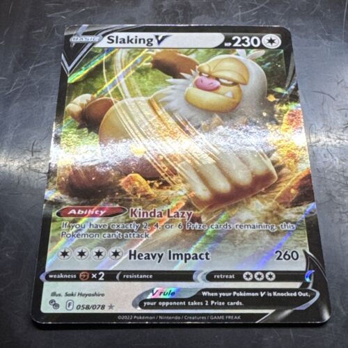 Slaking V 058/078 - Pokemon GO - Pokemon Card - Picture 2 of 3