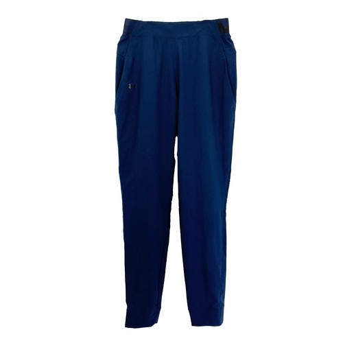 Pantalón Jogger Suelto Tejido UNDER ARMOUR XS Azul Logo Cintura Ligero B55