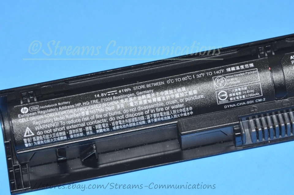 Batería para portátil HP 15-P 15Z-P 17-P 17Z-P 17-F 15z-p000 17-p000 17-f000 15-p020ca Foto 4 de 4