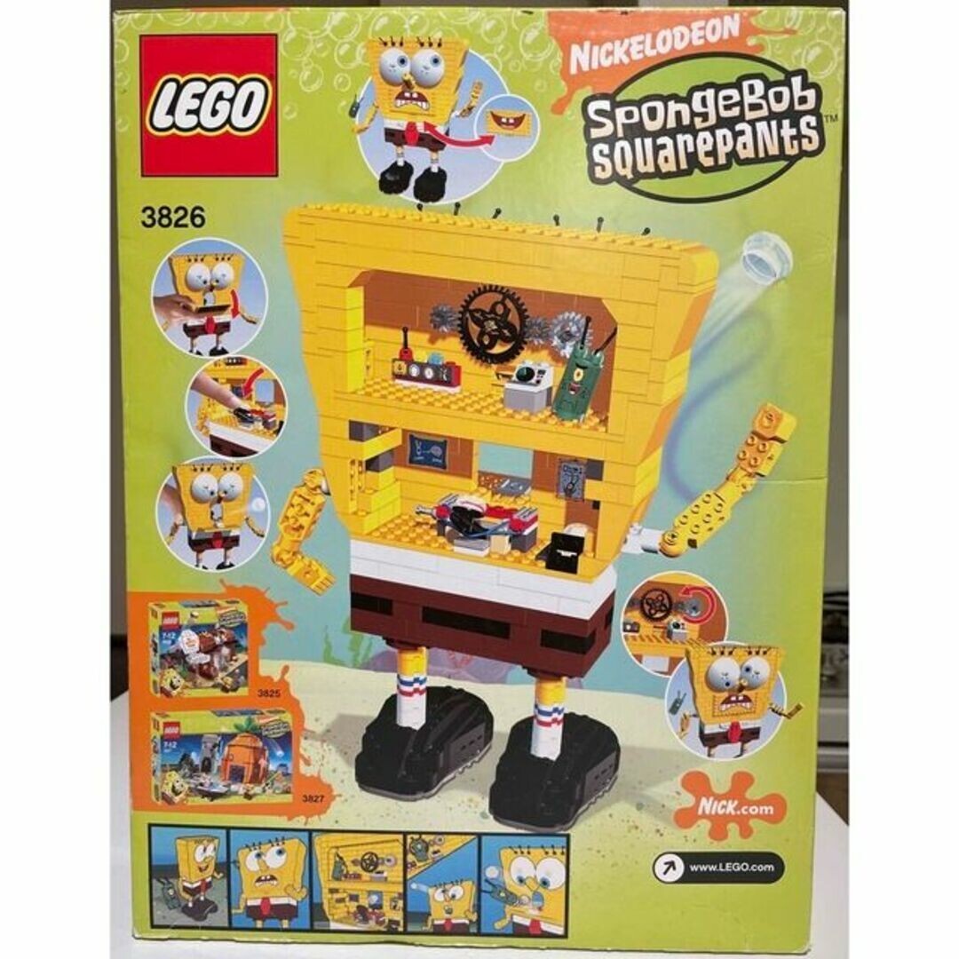F/S LEGO 3826 Spongebob Squarepants Build A Bob From Japan