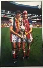 David O’Leary & Tony Adams double signed Arsenal 12x8 photo UACC AFTAL Dealer David O’Leary & Tony Adams double signed Arsenal 12x8 photo UACC AFTAL Dealer