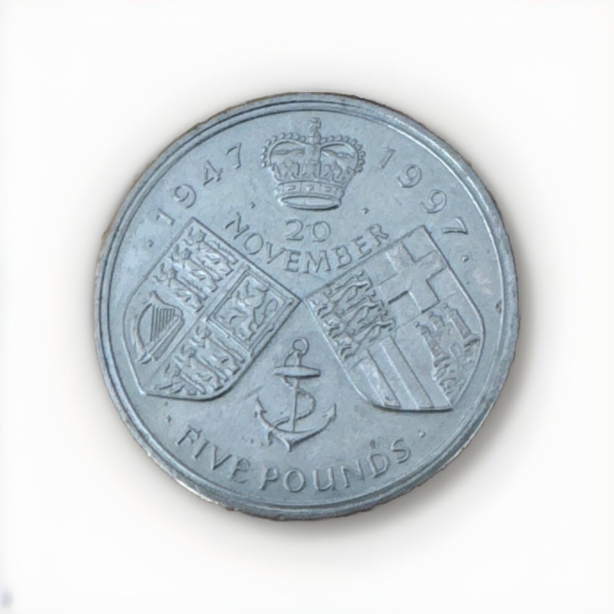 5 Coin Elizabeth And Philip 1947-1997 20th November | eBay UK