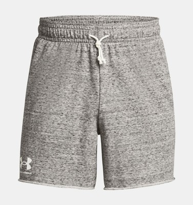 Under Armour Ua Rival Terry 6In Short - onyx white /Gr: L