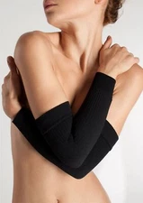Lytess Stop Cellulite Slimming Sleeves Micro-Massaging ONE SIZE BLACK