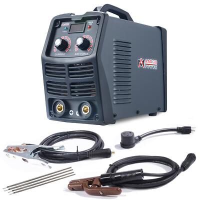 MMA-180 Amp Stick Arc MMA DC Welder, 115V & 230V Digital Inverter IGBT Welding