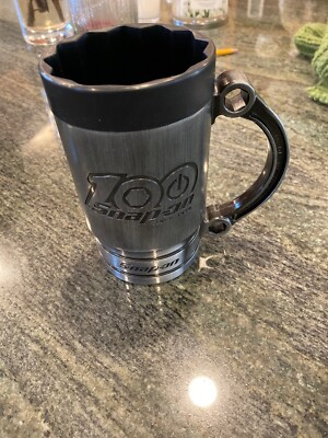 Snap On 100th anniversary flankard mug single item made in USA | eBay