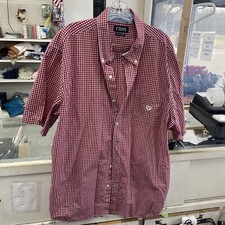 Chaps easy care mens dress shirt size 2XL