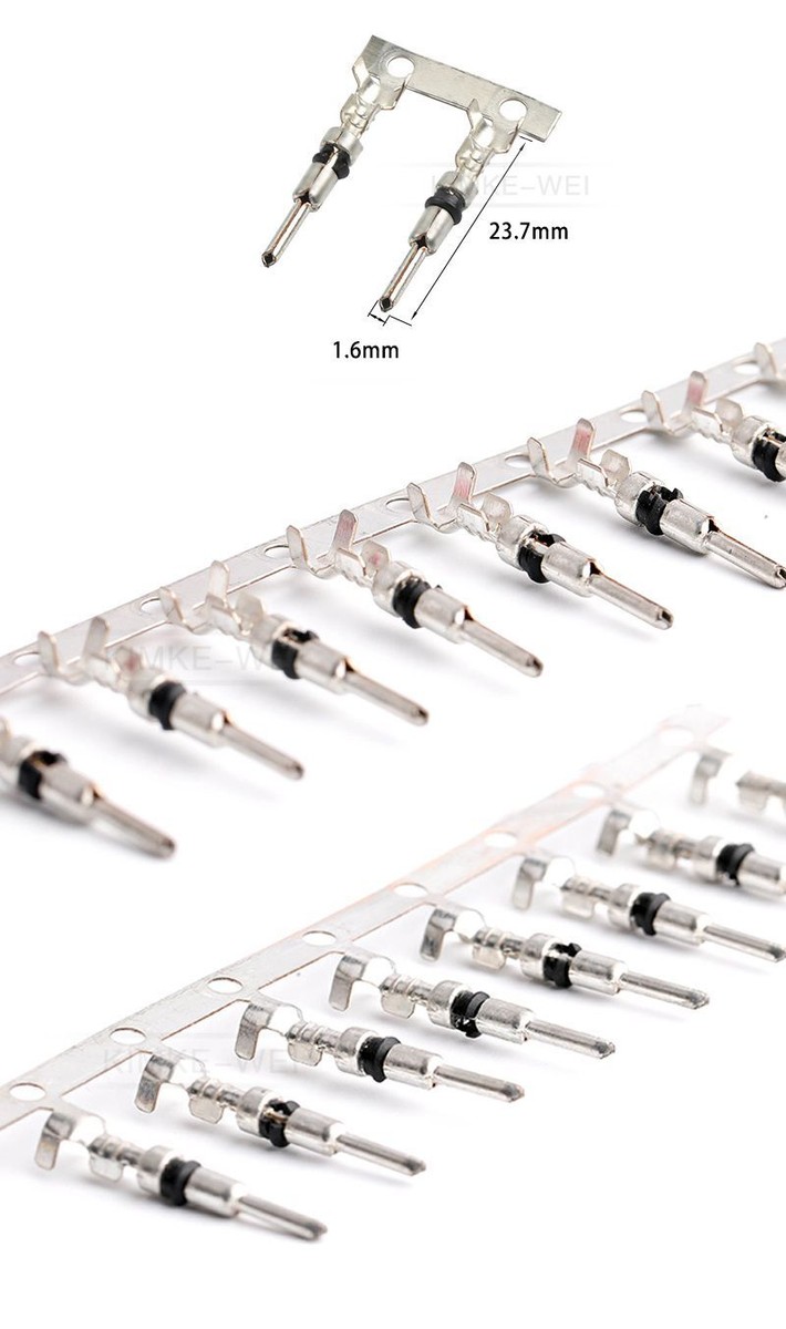 ITT Cannon Automotive Connector Crimp Male Pin Terminals 121668