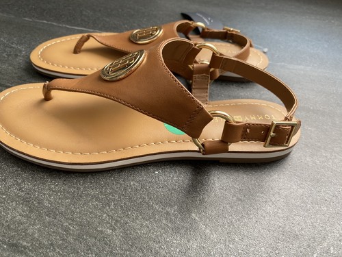Tommy Hilfiger Sandalen* Gr. 39* T-Strap* Zehentrenner* Gepolstert* NEU - Bild 2 von 10