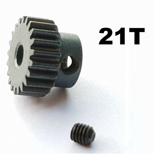 Ingranaggio pignone in metallo 48P 21T 22T 23T 24T 25T aggiornamento modello RC - Foto 3 di 12