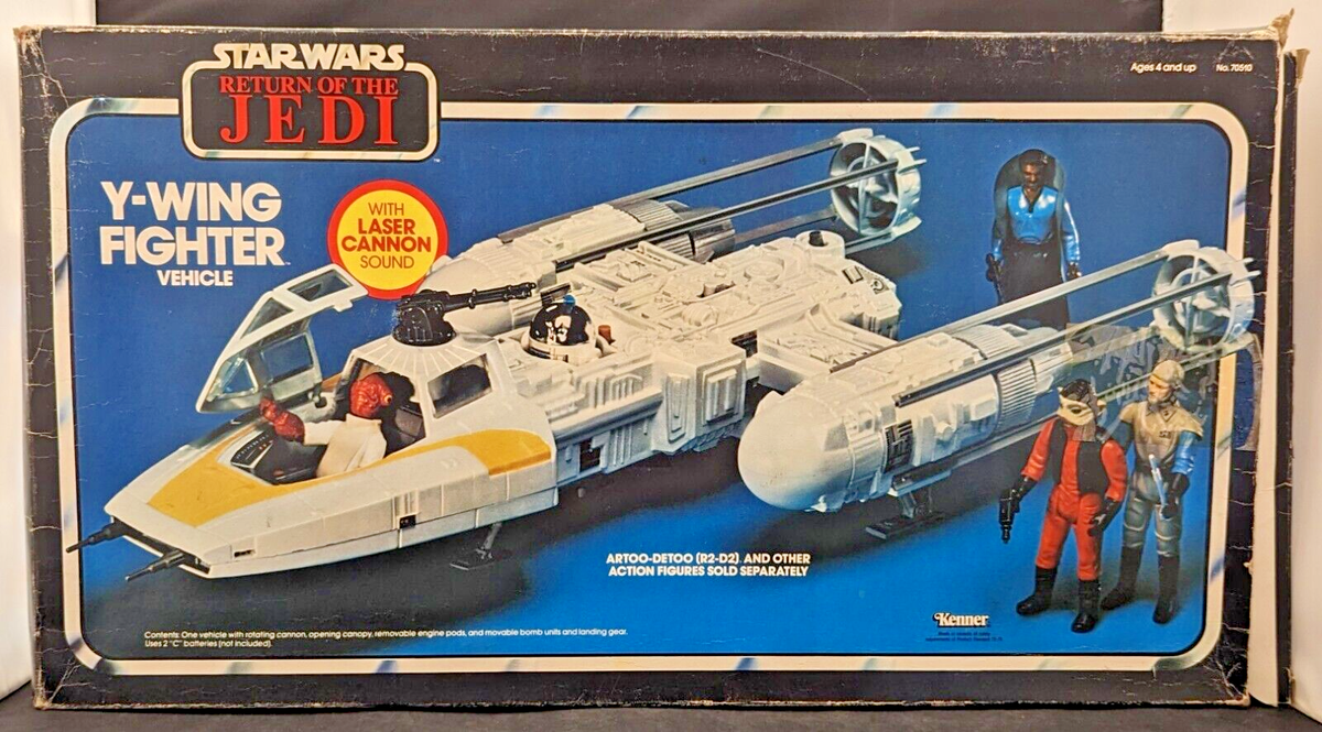 ロークリフ　スターウォーズ　Yウイング オールドケナー スター・ウォーズ ROTJ Yウイングファイター 箱
