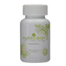 NutriClean HepatoCleanse (Liver Support Formula) Single Bottle 60 Capsules