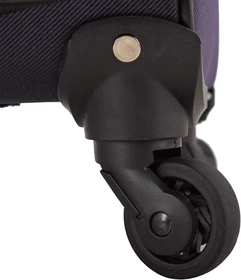 Juego de equipaje giratorio lateral blando expandible U.S. Traveler de 2 piezas 30" 22" para llevar Foto 4 de 4