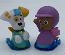 Bubble Guppies Roll N Go Figures Lot Molly  Puppy Nick Jr. Nickelodeon