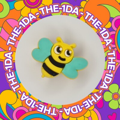 SUPER CUTE Charms For Crocs Shoes Baby Bumble Bee 3D