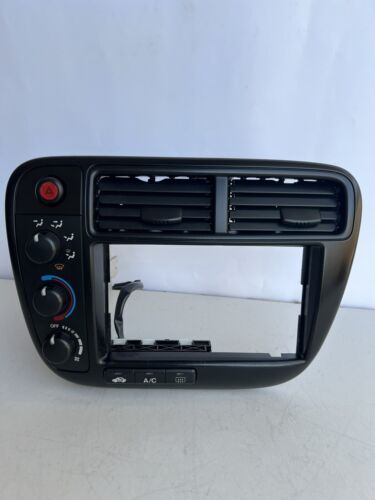 99-00 Honda  Civix A/C Heater Climate Control W Vent BezelPre-Owned 2000 - Picture 1 of 12
