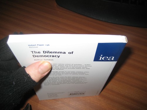 THE DILEMMA OF DEMOCRACY BY ARTHUR SELDON - Picture 13 of 13
