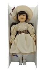 Platinum Collection Porcelain Musical Doll "Sarah" Plays "Feelings" 16"