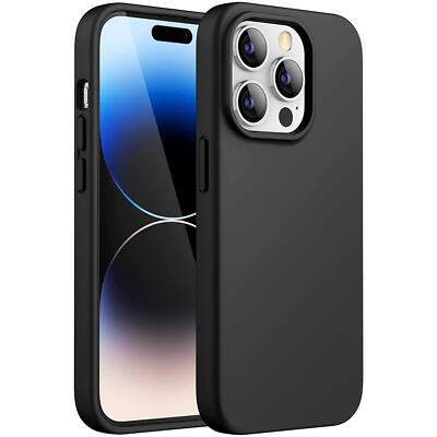 Schutz Hülle für Apple iPhone 14 Pro Max Case Silikon Handy Hülle Slim Cover
