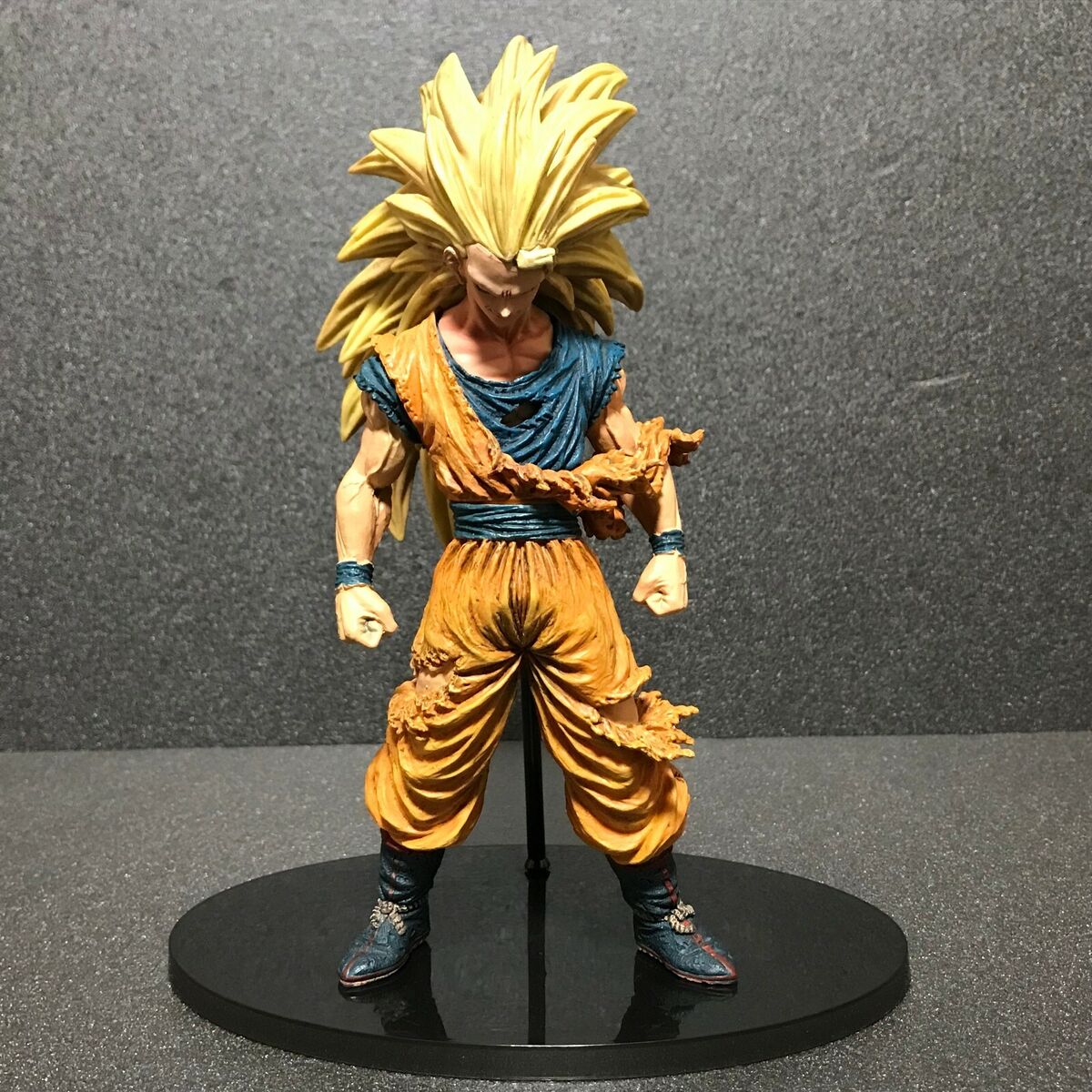 Dragon Ball Super Saiyan 3 Son Goku Figure SCultures Banpresto Japan  Authentic