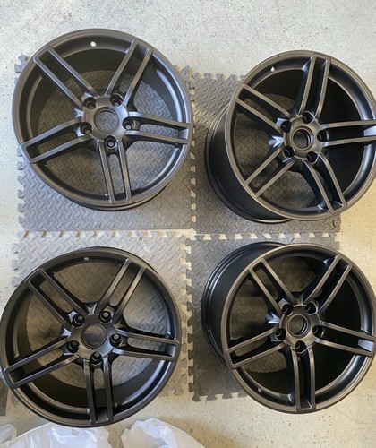 Original PORSCHE 911 991 Felgen Alufelgen schwarz 8.5+11.0 x 19 Zoll 99136214102 - Bild 1 von 5