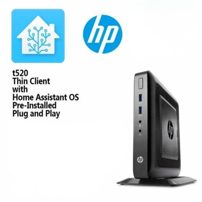 Home Assistant OS 15.x Server - HP T520 16gb ssd 4gb ddr3 RAM 4-10W (PlugNplay)