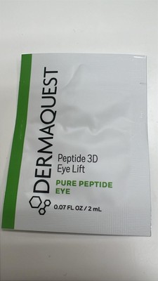 9 x Dermaquest Peptide 3D Eye Lift 2ml 0.07oz Sample #usau