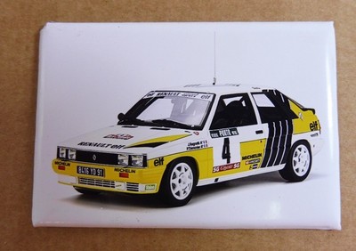 Magnet Aimant Frigo Renault 11 Turbo Long 78 mm Haut 54 mm Neuf Emballé